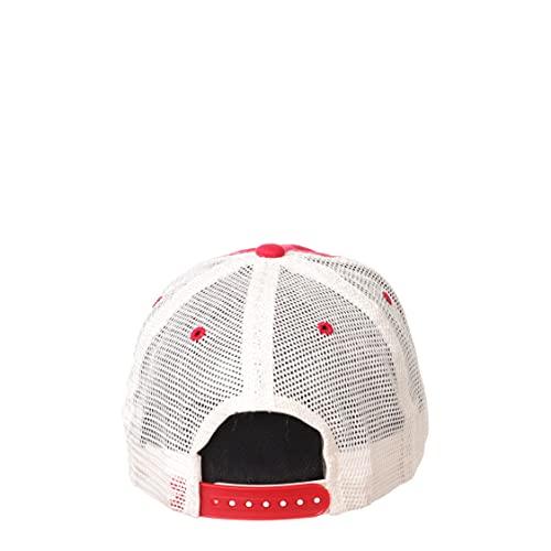 Ohio State Buckeyes Men's Red Mesh University Adjustable Hat