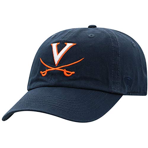 Top of the World Virginia Cavaliers Men's Relaxed Fit Adjustable Hat Team Color Primary Icon