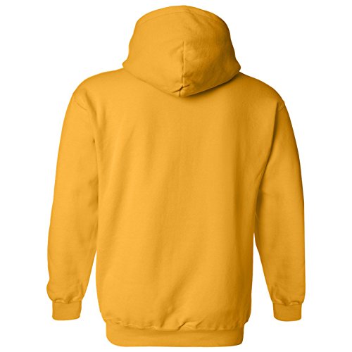 UGP Campus Apparel AH03 - Iowa Hawkeyes Arch Logo Hoodie - Large - Gold
