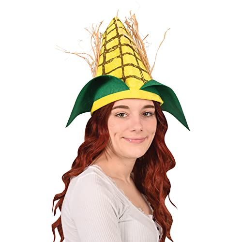 Beistle 60674 Plush Corn Cob Hat