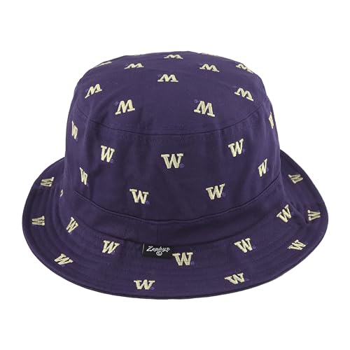 Zephyr Standard NCAA Officially Licensed Bucket Hat Gilligan Scatter