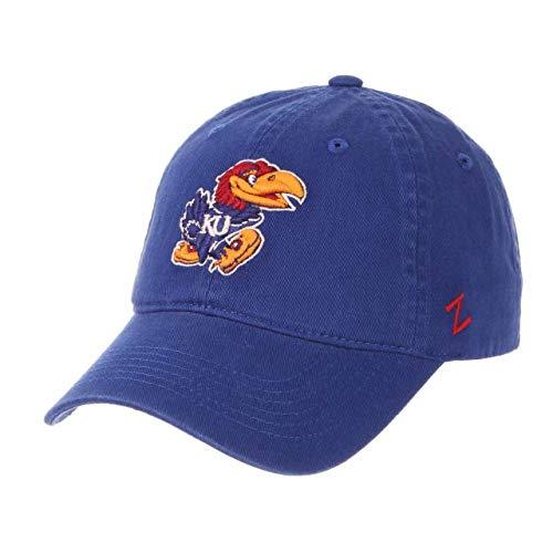 Kansas Jayhawks Mens Blue Cotton Scholarship Relaxed Adjustable Hat