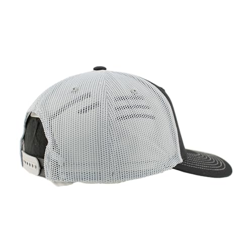 ZHATS Standard NCAA Officially Licensed Trucker Hat Dakota Switchback Patch Black Gray