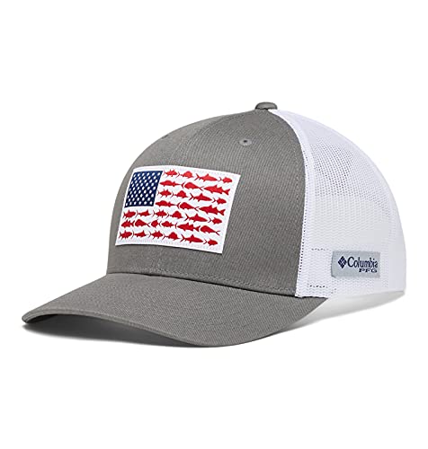 Columbia Men's PFG Fish Flag Snapback Ball Cap