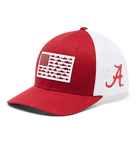Columbia Unisex Collegiate PFG Mesh Fish Flag Ball Cap