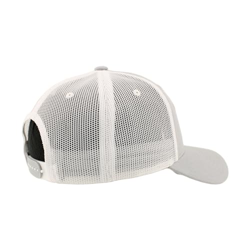 ZHATS Standard NCAA Officially Licensed Snapback Hat Big Rig Patch Gray White Switchback