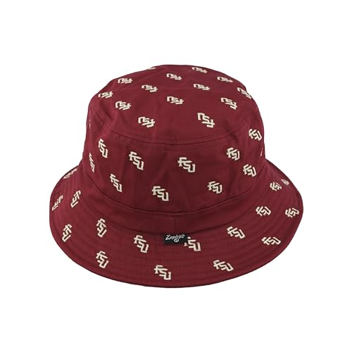 Zephyr Standard NCAA Officially Licensed Bucket Hat Gilligan Scatter