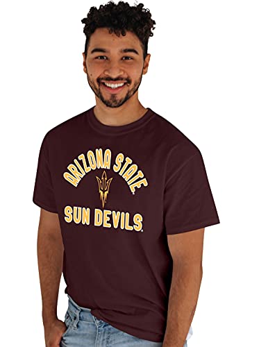 Blue 84 Men's Arizona State Sun Devils T Shirt Line Up Team Color