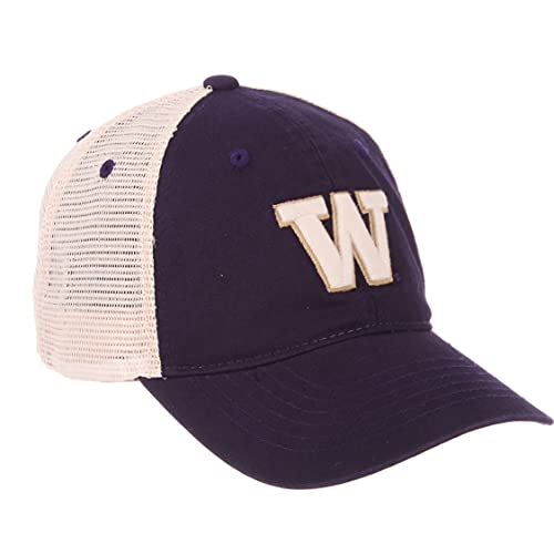 NCAA Zephyr Washington Huskies Mens University Relaxed Hat