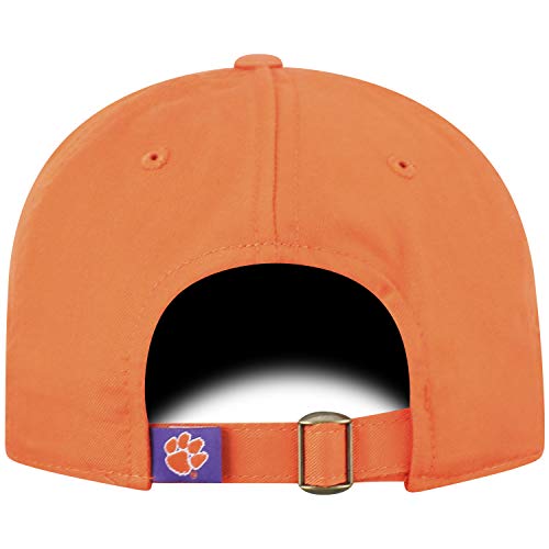 Top of the World Clemson Tigers Men's Adjustable Cotton Stretch College Staple Team Color Icon Hat