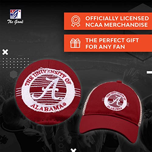 The Game Hat with Adjustable Snapback - Mesh Back Hat with Unstructured and Relaxed Fit
