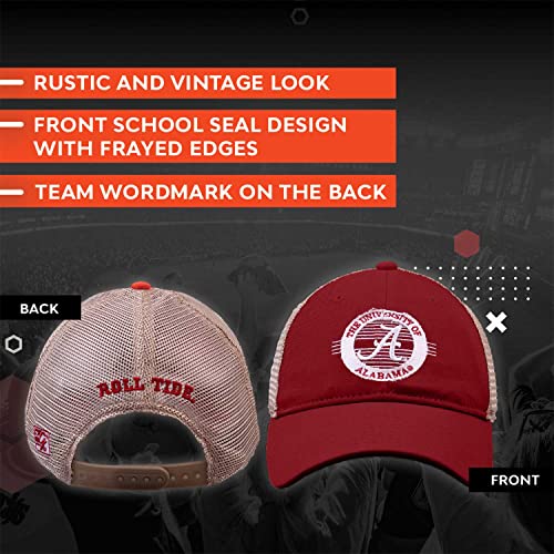 The Game Hat with Adjustable Snapback - Mesh Back Hat with Unstructured and Relaxed Fit