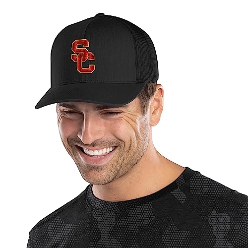 Pacific Headwear Standard USC Men's Trucker Snapback Cap