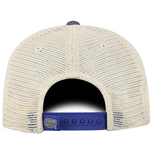 Top of the World Florida Gators Men's Relaxed Fit Adjustable Mesh Offroad Hat Team Color Icon