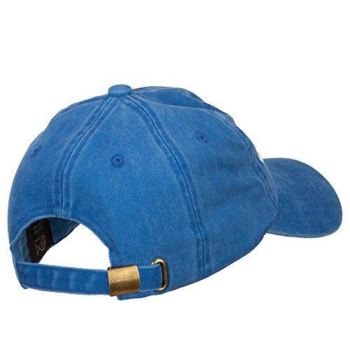 Duke Blue Devils Washed Royal Blue Embroidered Dyed Unstructured Hat