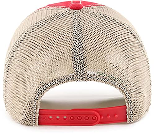 Georgia Bulldogs Trawler Clean Up Red Adjustable Snapback Trucker Hat by '47