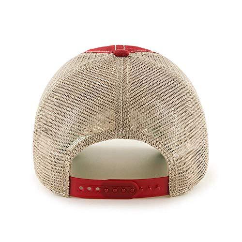 Alabama Crimson Tide Red Trawler Mesh Clean Up Adjustable Hat