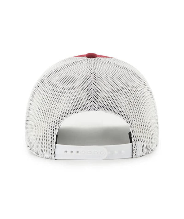 Alabama Crimson Tide Red Men's Trucker Convoy Snapback Adjustable Hat by '47 Brand