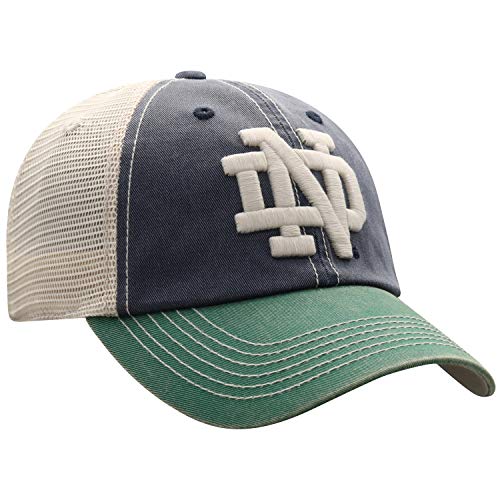 Top of the World Notre Dame Fighting Irish Men's Relaxed Fit Adjustable Mesh Offroad Hat Team Color Icon