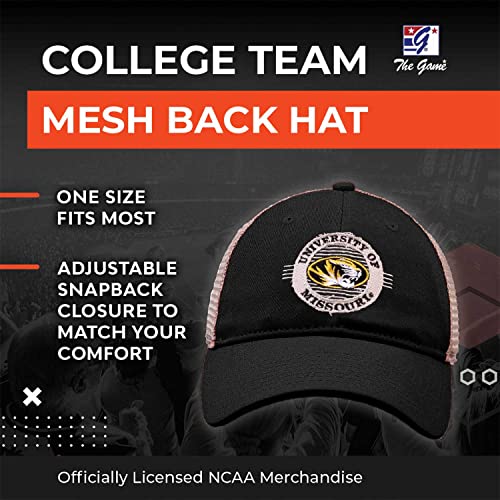 The Game NCAA Snapback - Patch Meshback - Classic Comfort - Adjustable Size - Let Everyone Know which Team You Support