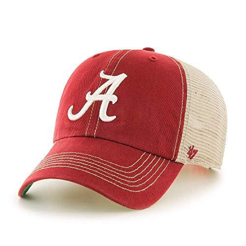 Alabama Crimson Tide Red Trawler Mesh Clean Up Adjustable Hat