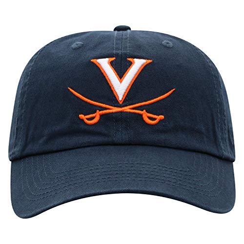 Top of the World Virginia Cavaliers Men's Relaxed Fit Adjustable Hat Team Color Primary Icon