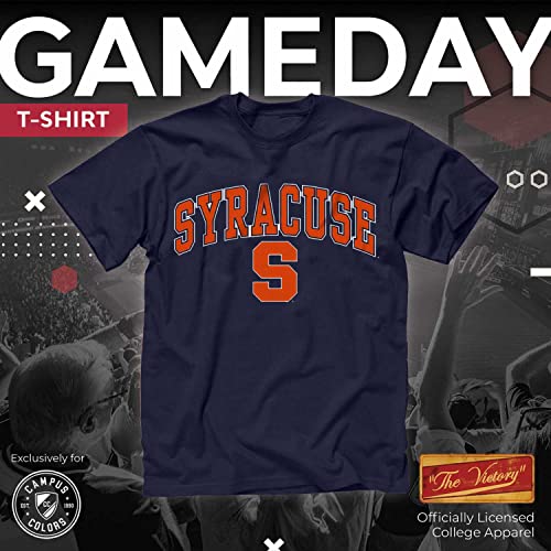 Campus Colors NCAA Adult Gameday Cotton T-Shirt - Premium Quality - Semi-Fitted Style - Officially Licensed Product