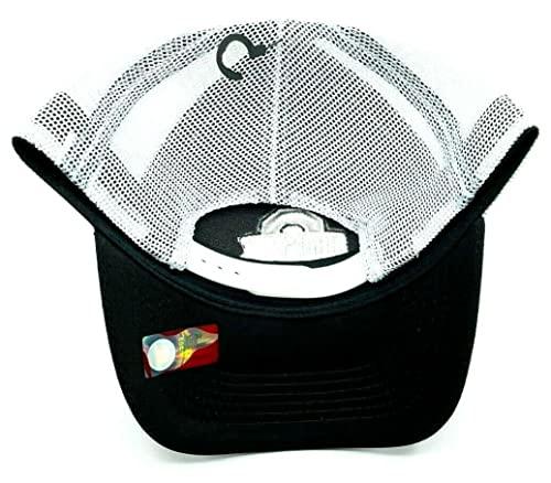 Ohio State Buckeyes Embroidered MVP Adjustable Red Black Mesh Hat