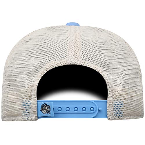 Top of the World North Carolina Tar Heels Men's Relaxed Fit Adjustable Mesh Offroad Hat Team Color Icon