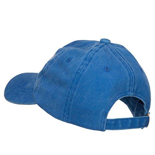 Duke Blue Devils Washed Royal Blue Embroidered Dyed Unstructured Hat