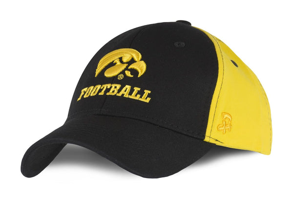 University of Iowa Hawkeyes Baseball Hat Adjustable Cap Mens & Womens Football