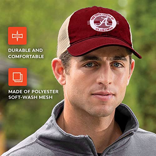 The Game Hat with Adjustable Snapback - Mesh Back Hat with Unstructured and Relaxed Fit