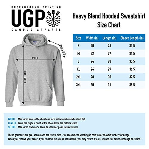 UGP Campus Apparel AH03 - Iowa Hawkeyes Arch Logo Hoodie - Large - Gold