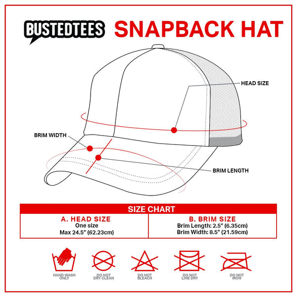 BustedTees Tattoine National Park Patch Back Mesh Hat - Baseball Cap for Men Breathable Mesh Back Adjustable Snapback Strap