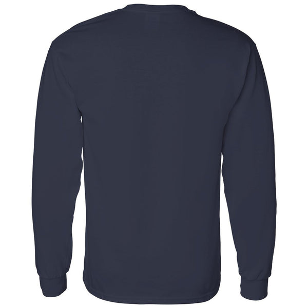UGP Campus Apparel AL03 - Illinois Fighting Illini Arch Logo Long Sleeve - X-Large - Navy