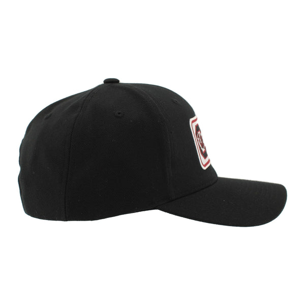 ZHATS Standard NCAA Officially Licensed Hat Competitor Patch Defer Black