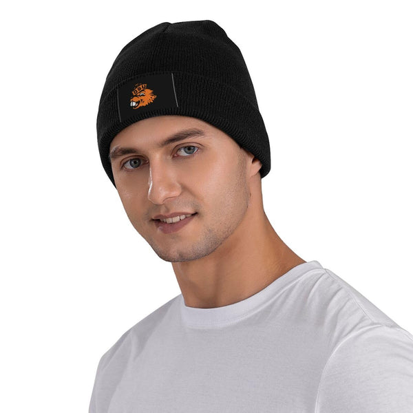 Oregon State University Logo Wool Cap for Men and Women Lined Knit Warm Hats Cool Hat Warm Outdoor Hat Black