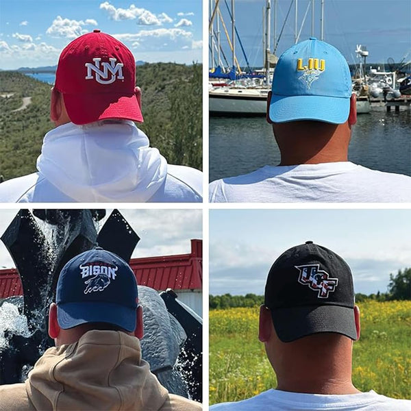 Desert Cactus Temple University Baseball Hat TU Owls Brimmed Embroirderd Hats Cap Adjustable Cloth Strap Adult  Black