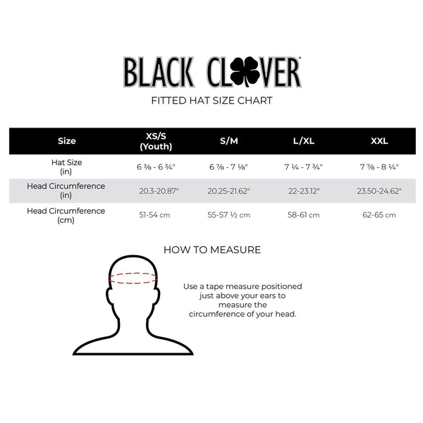 Black Clover Premium Clover 51 Flex Cap