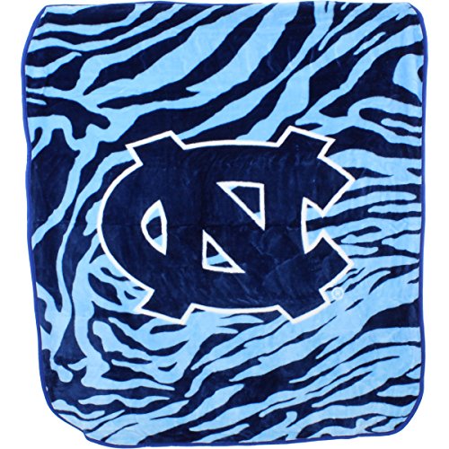 College Covers North Carolina Tar Heels Raschel Throw Blanket