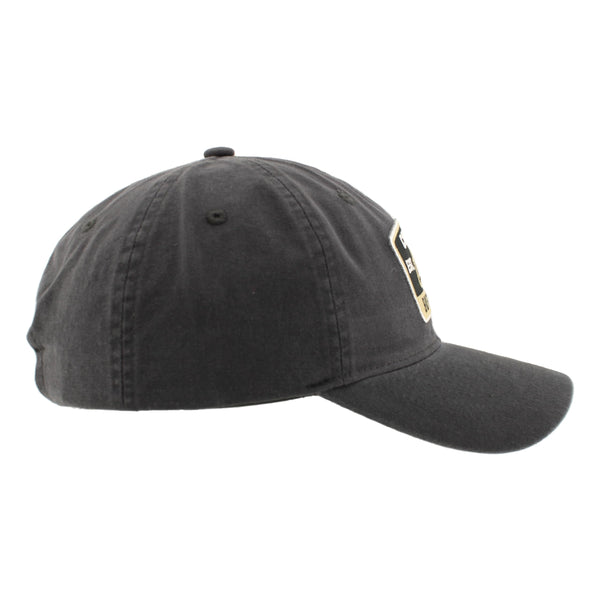 ZHATS Men's Standard NCAA Officially Licensed Hat Scholarship Patch Charcoal Switchback
