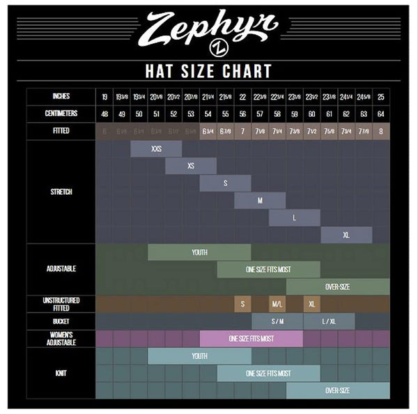 Zephyr Men's Bucket Hat Trainer Team Color