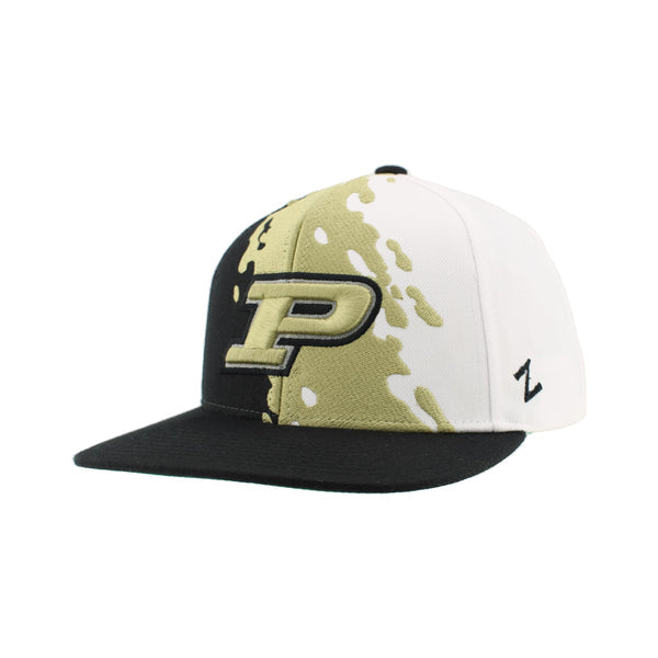 ZHATS Standard NCAA Officially Licensed Hat Flat Snapback Z11 Retro Paintbrush