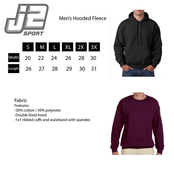 Temple University Owls Jumbo Arch Hooded Sweatshirt Cardinal