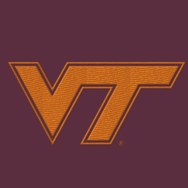 UGP Campus Apparel - BN508 - Virginia Tech Hokies Primary Logo - Sports Team Cuffed Beanie - One Size - Maroon
