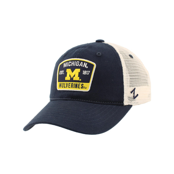 ZHATS Standard NCAA Officially Licensed Hat University Patch Switchback Team Color Stone
