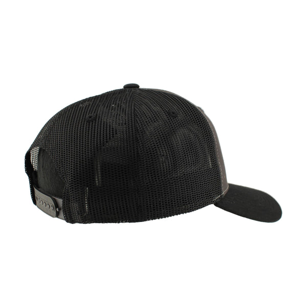 ZHATS Standard NCAA Officially Licensed Snapback Hat Big Rig Patch Charcoal Black Defer
