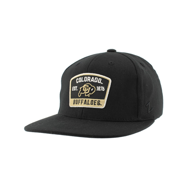 ZHATS Standard NCAA Officially Licensed Fitted Hat M15Z Switchback Black
