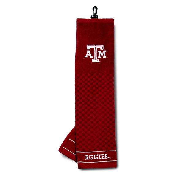 Team Golf NCAA Texas A&M Aggies Embroidered Golf Towel Embroidered Golf Towel