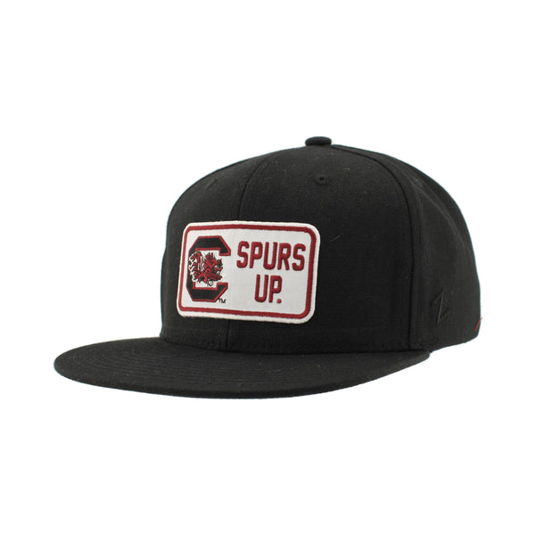 ZHATS Standard NCAA Officially Licensed Hat Flat Snapback Z11 Defer Black